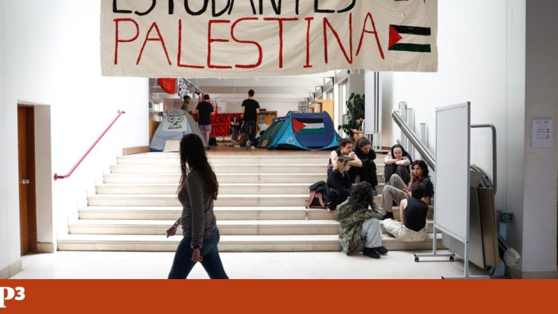 Em Lisboa, Coimbra e Porto, os estudantes começam a manifestar-se por Gaza